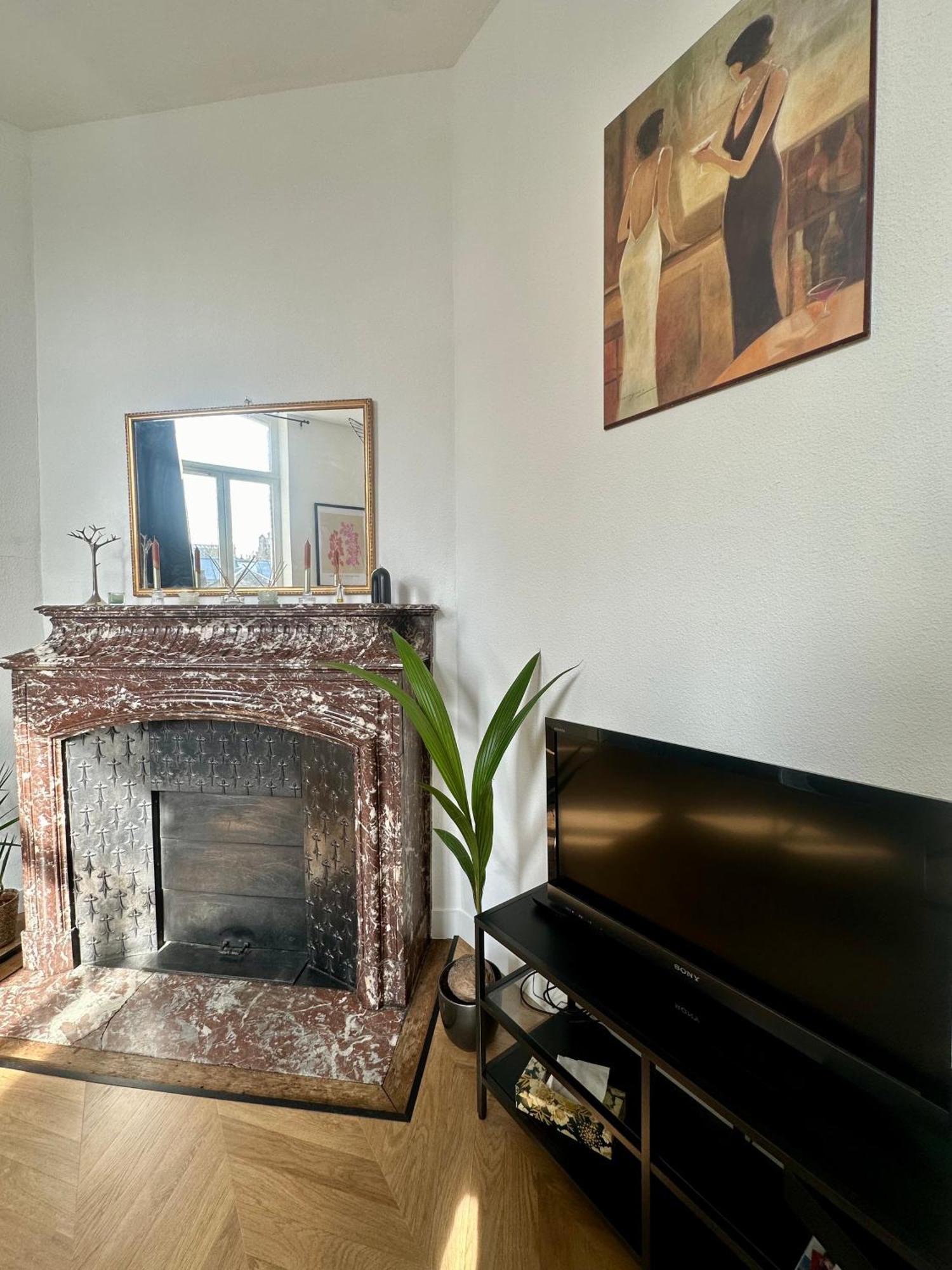 אמיינס Spacieux Appt Haussmannien Parking Prive מראה חיצוני תמונה
